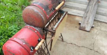 Изделия из газового баллона своими руками