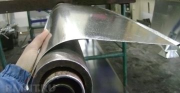 Изготовление труб из оцинковки своими руками Изготовление труб из оцинковки своими руками