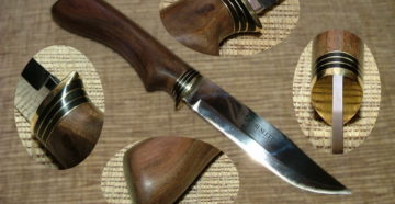 Изготовление гарды для ножа своими руками