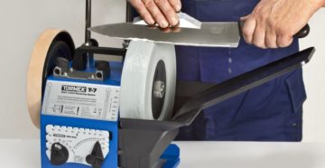 Приспособление для заточки ножей на электроточиле