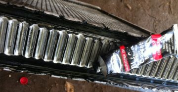 Как отремонтировать алюминиевый радиатор автомобиля своими руками