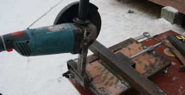 Резак из болгарки своими руками