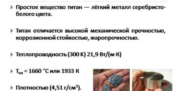 Как отличить титан от других металлов