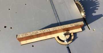 Угловой упор для циркулярки своими руками