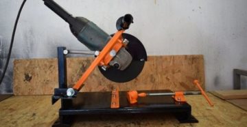 Стойка под болгарку своими руками