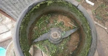 Соломорезка своими руками из стиральной машинки