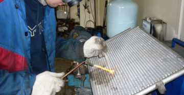 Можно ли отремонтировать алюминиевый радиатор