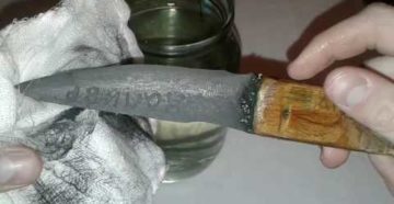 Воронение металла в домашних условиях лимонной кислотой