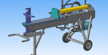 Гидравлический колун своими руками