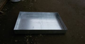 Как сделать поддон из оцинковки своими руками Как сделать поддон из оцинковки своими руками