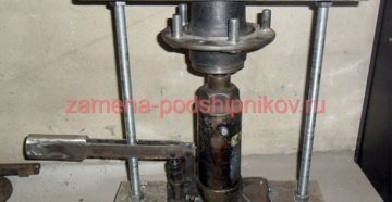 Пресс для замены сайлентблоков своими руками