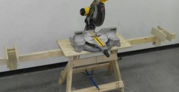 Стол для торцевой пилы своими руками Стол для торцевой пилы своими руками