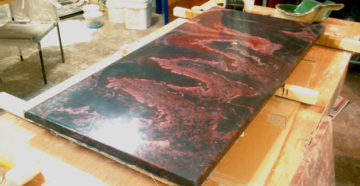 Искусственный мрамор своими руками в домашних условиях