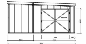 Сарай из профнастила своими руками пошаговая инструкция Сарай из профнастила своими руками пошаговая инструкция