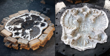 Литье алюминия в гипсовую форму