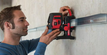 Крепление для лазерного уровня своими руками