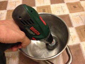 Чистка алюминия в домашних условиях