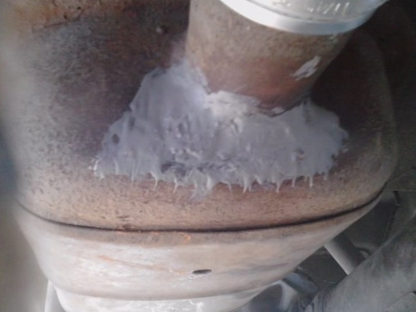 Ремонт глушителя холодной сваркой - О металле