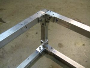 Как соединить профильную трубу без сварки