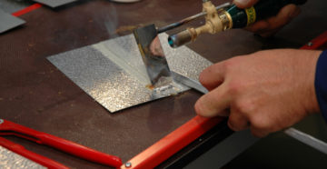 Лужение алюминия оловом