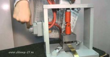 Пневматический пресс своими руками