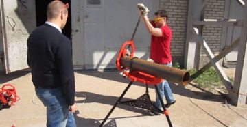 Самодельный труборез для стальных труб