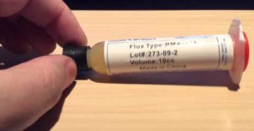 Флюс для пайки феном паяльной станцией