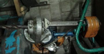 Мотобур из бензопилы дружба своими руками