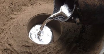 Литье алюминия в песок Литье алюминия в песок