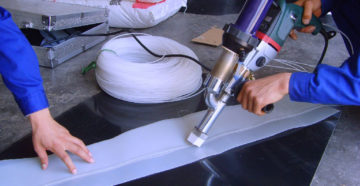 Сварка листового полиэтилена Сварка листового полиэтилена