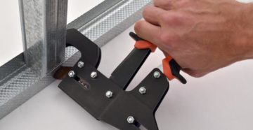 Просекатель для металлического профиля под гипсокартон