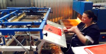 Шелкография на металле технология