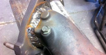 Ремонт выпускного коллектора холодной сваркой