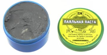 Паяльная паста для пайки без паяльника