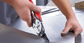 Как правильно резать ножницами по металлу