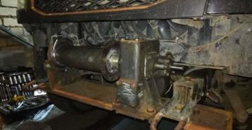 Механическая лебедка на УАЗ своими руками