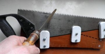 Заточить ножовку по дереву своими руками Заточить ножовку по дереву своими руками