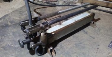 Ручной гидравлический насос своими руками