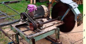 Самодельные дисковые пилорамы своими руками