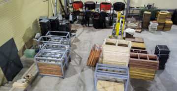 Оборудование для производства резиновой плитки и брусчатки