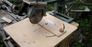 Торцевая пила из болгарки своими руками