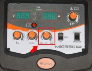 Регулировка индуктивности на сварочном полуавтомате