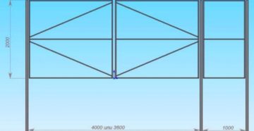 Как сварить забор из профильной трубы Как сварить забор из профильной трубы