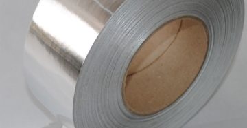 Металлический скотч применение