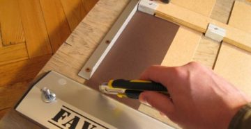 Резак для картона своими руками