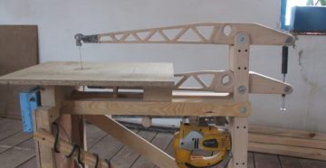 Самодельные лобзиковые станки и приспособления