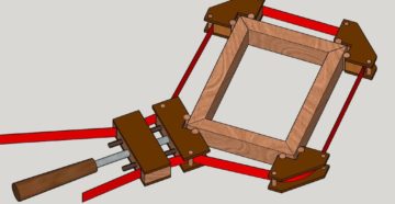 Ленточная струбцина своими руками