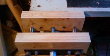 Столярные тиски для верстака своими руками