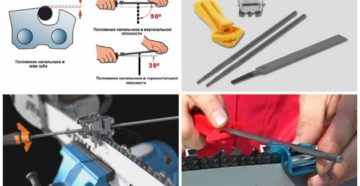 Как заточить цепь бензопилы своими руками напильником Как заточить цепь бензопилы своими руками напильником