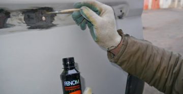 Обработка ржавчины на кузове автомобиля своими руками